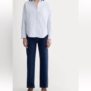 Everlane The Way-high Jean 30 Long Vintage Indigo Organic Cotton